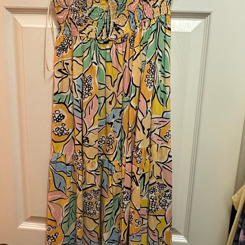 Astr Marlene Maxi Dress Spaghetti Strap Sundress - Picture 2 of 3